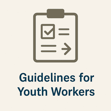 Guidelines for youth workers cover